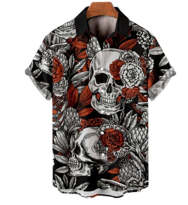 Chemise Vintage Rockabilly Bowling Noir 13 - Louise Vintage