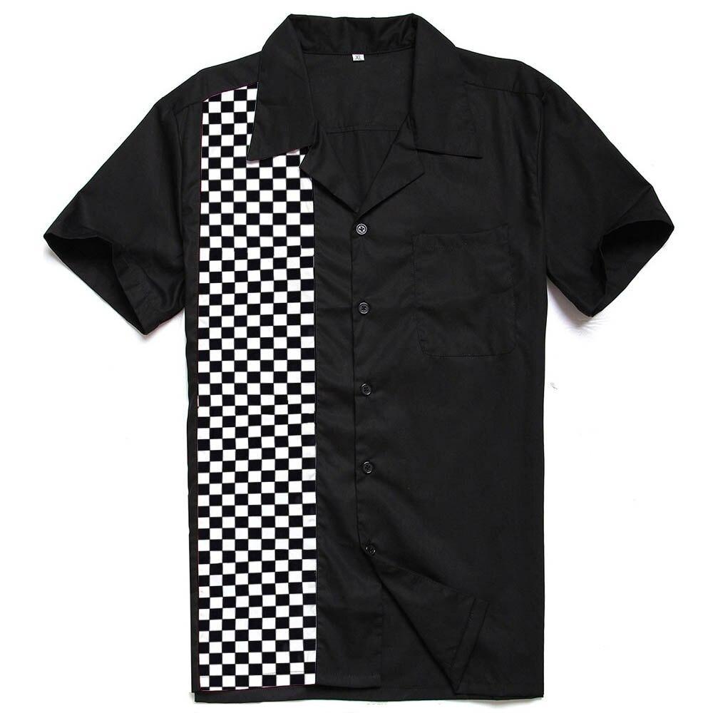 Chemise Vintage Rockabilly Damier - Louise Vintage