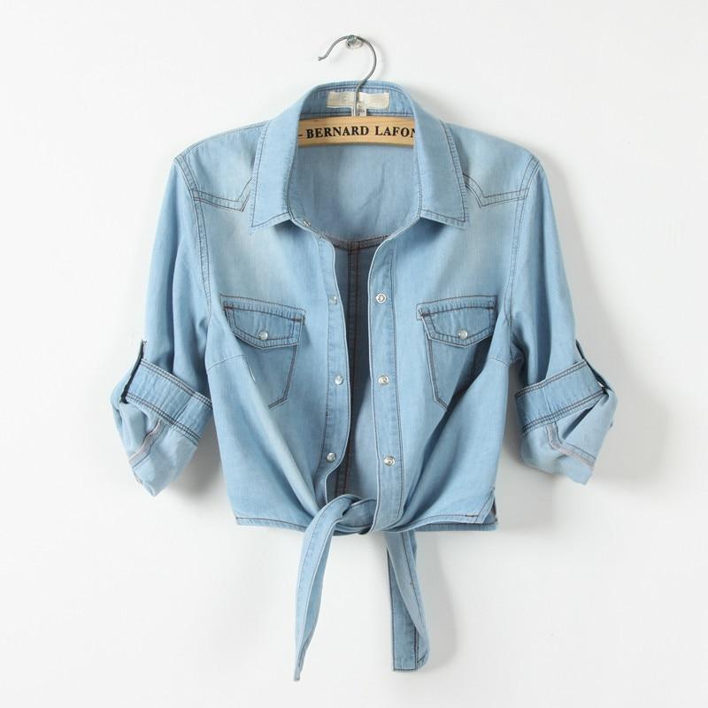 Chemisier Jeans Clair Vintage Grande Taille - Louise Vintage