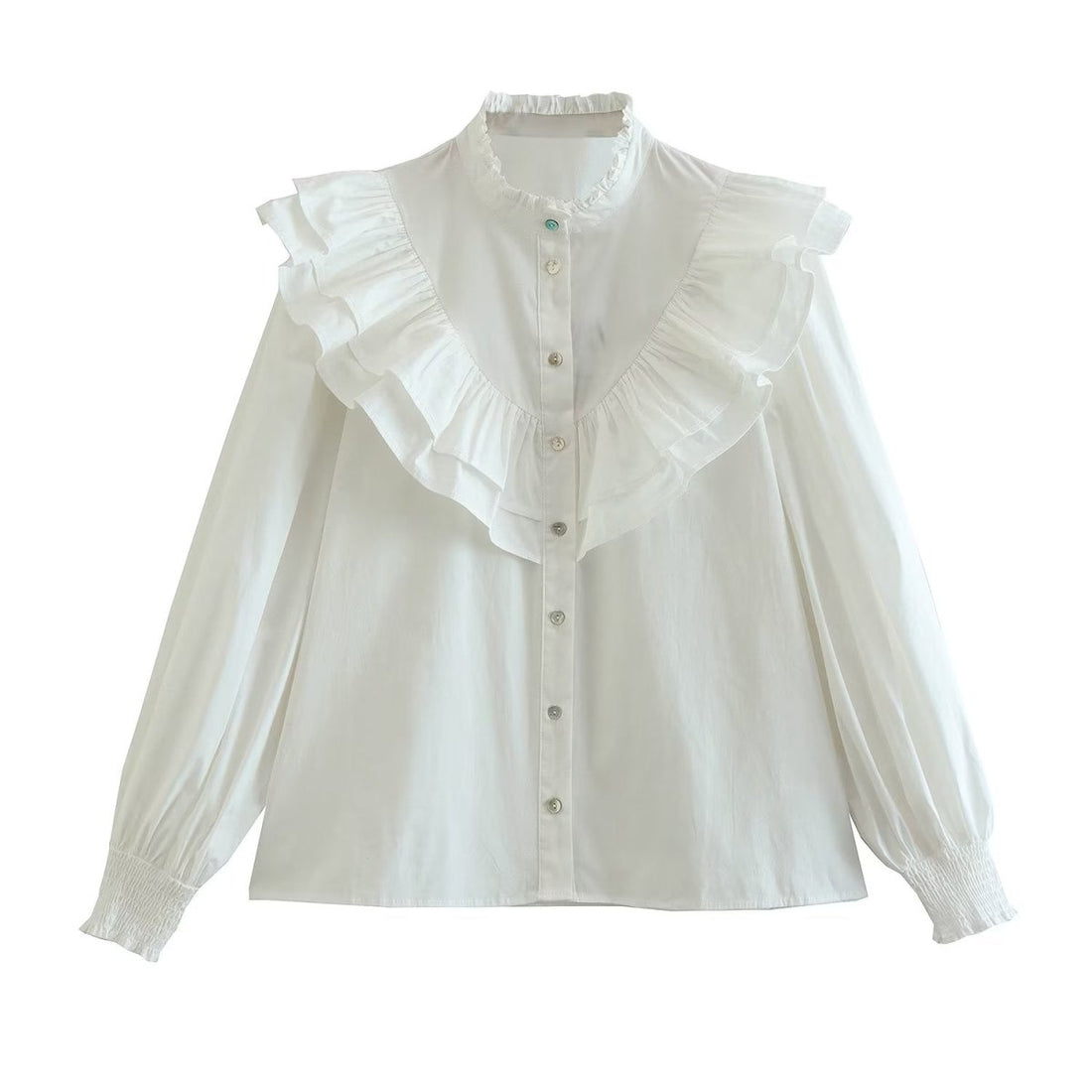 Chemisier Vintage Col Claudine Luxe - Louise Vintage