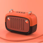 Enceinte Audio Vintage Orange - Louise Vintage