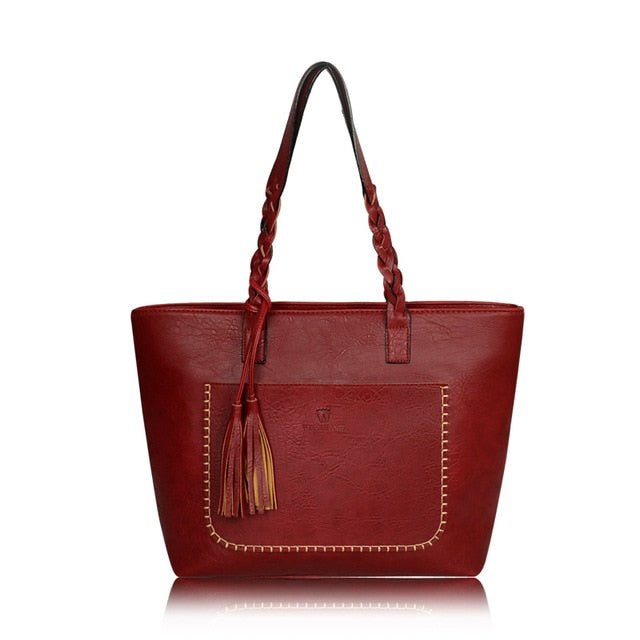 Grand Sac Vintage Pas Cher Rouge - Louise Vintage
