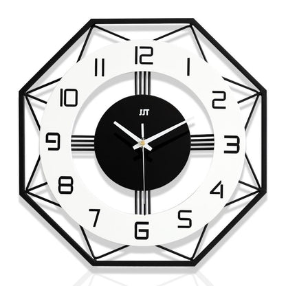 Grande Horloge Murale Vintage en Fer - Louise Vintage