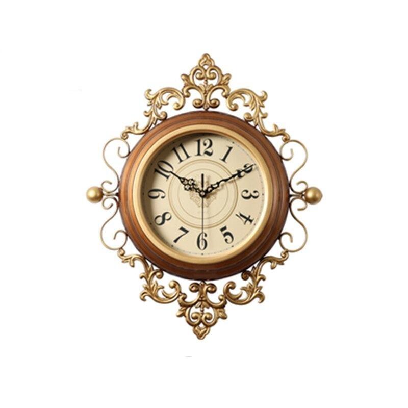 Grosse Horloge Murale Vintage Marron - Louise Vintage