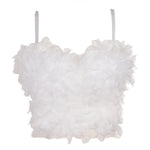 Haut Vintage Bustier Blanc - Louise Vintage