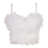 Haut Vintage Bustier Blanc - Louise Vintage