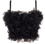 Haut Vintage Bustier Noir - Louise Vintage