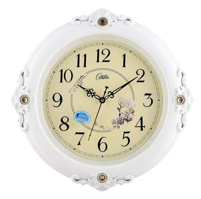 Horloge Murale Blanche Vintage - Louise Vintage