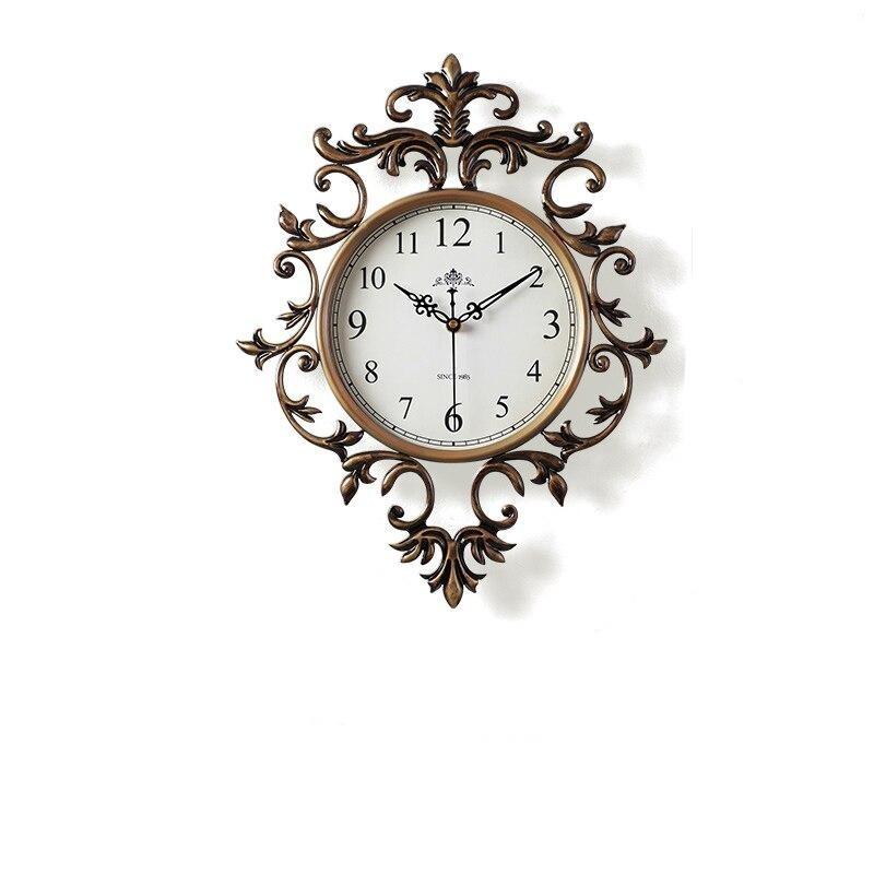 Horloge Murale Fer Vintage Marron - Louise Vintage