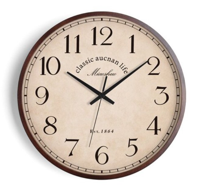 Horloge Murale Géante Style Vintage - Louise Vintage