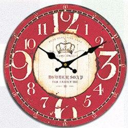 Horloge Murale Géante Vintage Fabrique Savon - Louise Vintage