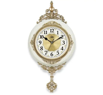 Horloge Murale Ronde Pendule Vintage Papillon - Louise Vintage