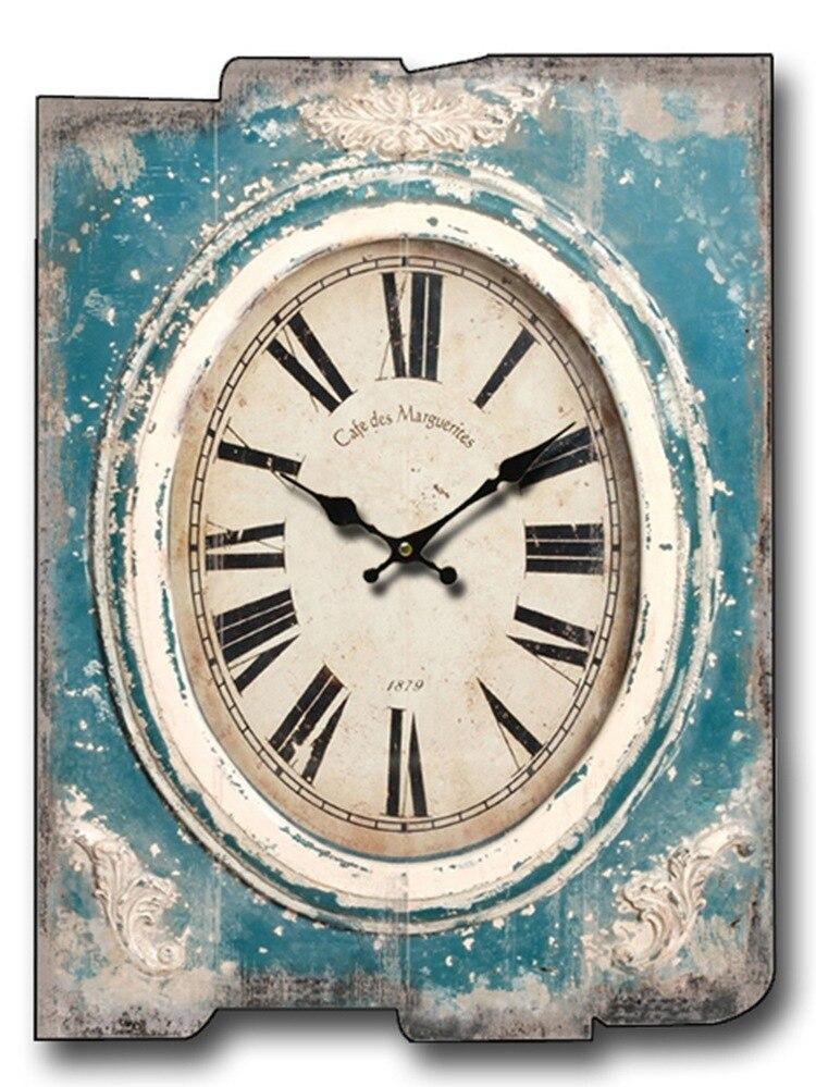 Horloge Murale Vintage 40 cm Café des Marguerites - Louise Vintage