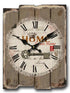 Horloge Murale Vintage 40 cm Carte Postale - Louise Vintage