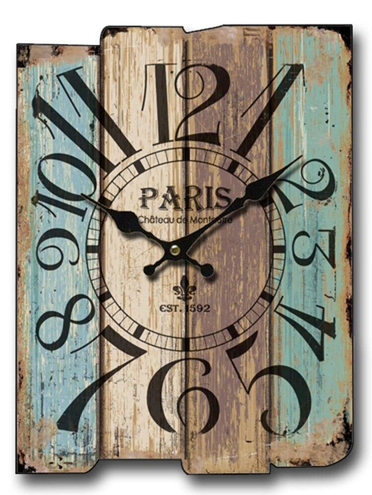 Horloge Murale Vintage 40 cm Château - Louise Vintage