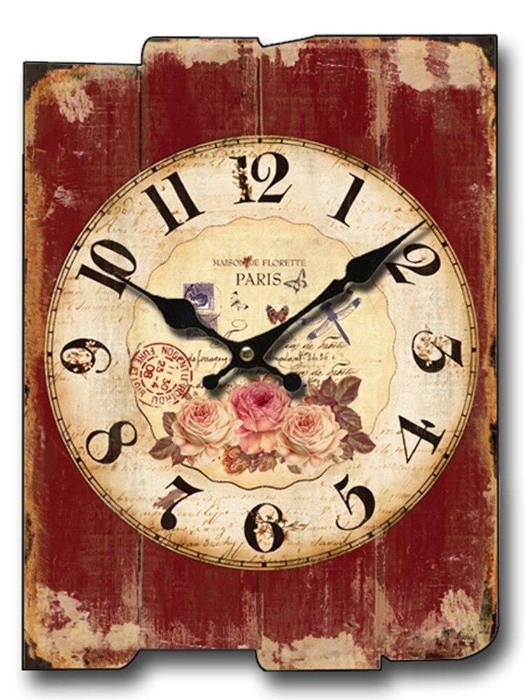 Horloge Murale Vintage 40 cm Maison - Louise Vintage