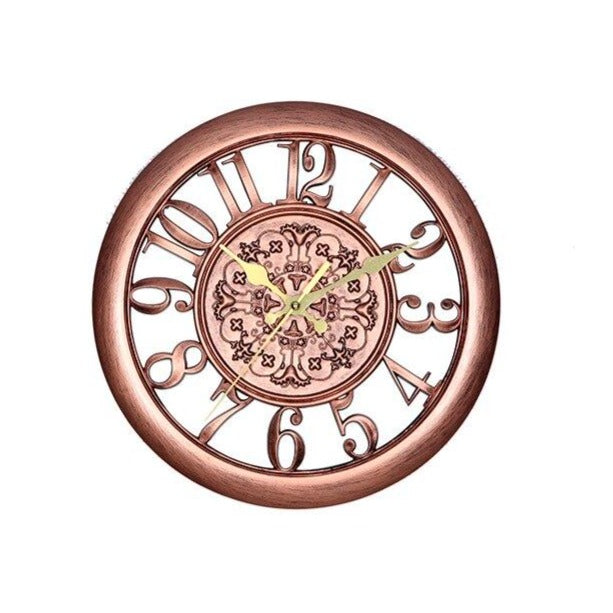 Horloge Murale Vintage Américaine Bronze - Louise Vintage