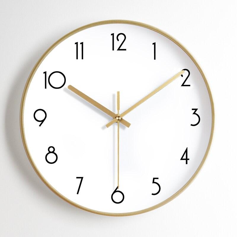 Horloge Murale Vintage Années 70 Blanc - Louise Vintage