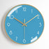 Horloge Murale Vintage Années 70 Bleue - Louise Vintage