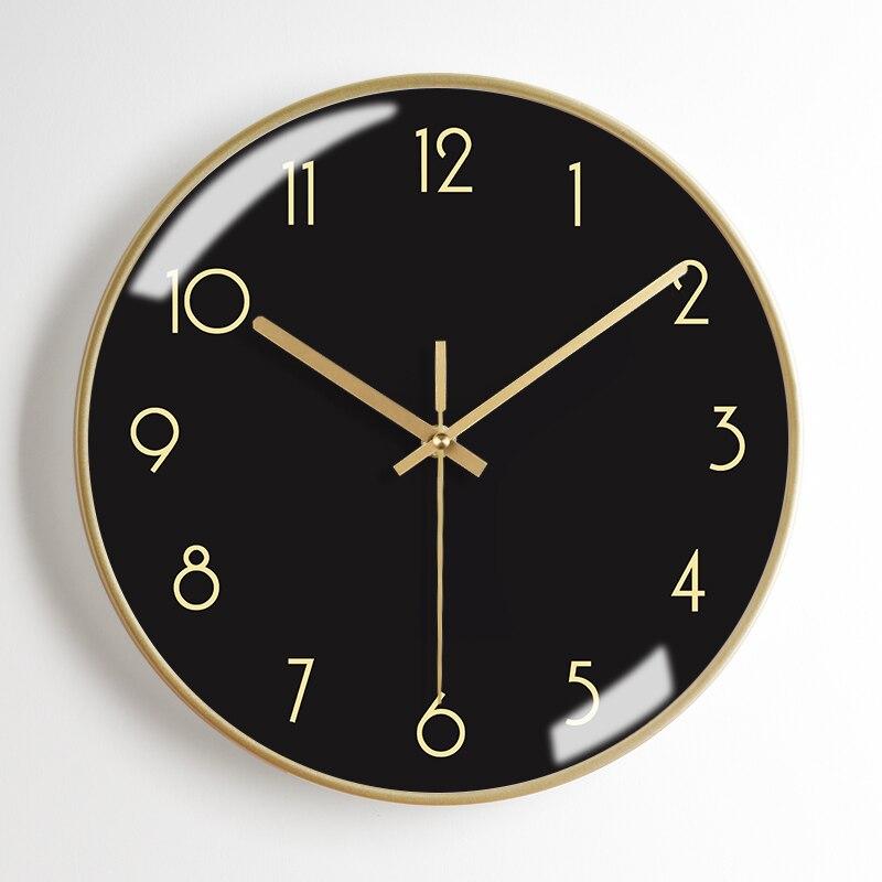 Horloge Murale Vintage Années 70 Noire - Louise Vintage