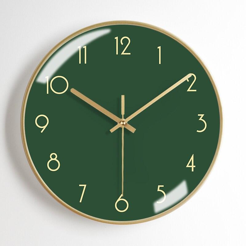 Horloge Murale Vintage Années 70 Vert - Louise Vintage