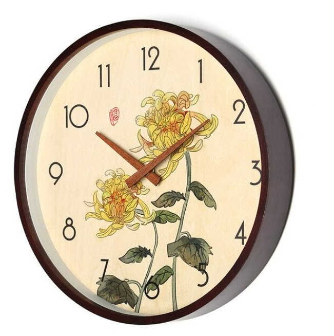 Horloge Murale Vintage Belle Fleur - Louise Vintage