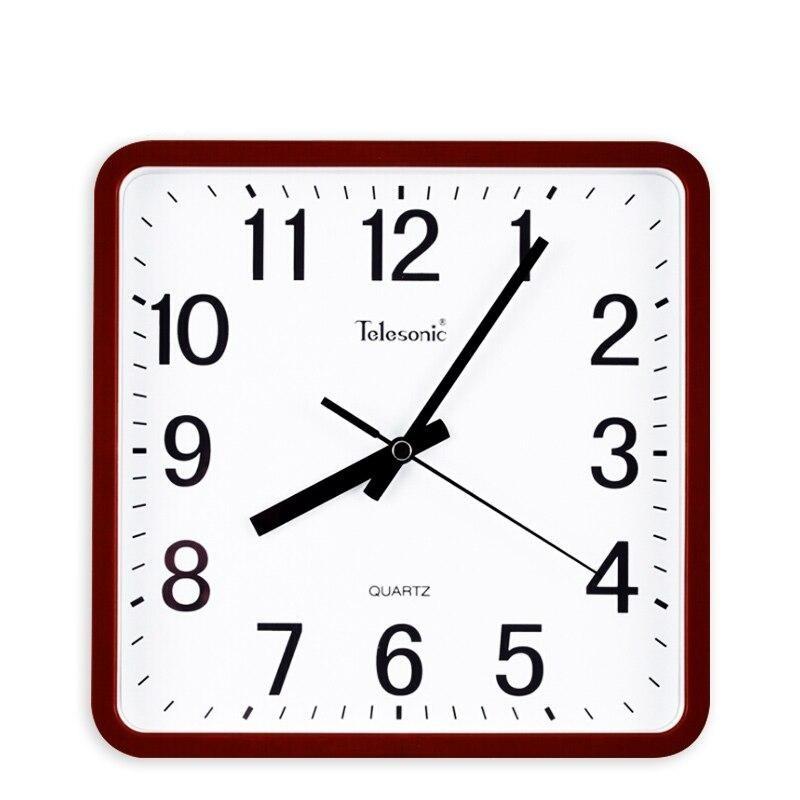 Horloge Murale Vintage Carrée Elégance - Louise Vintage