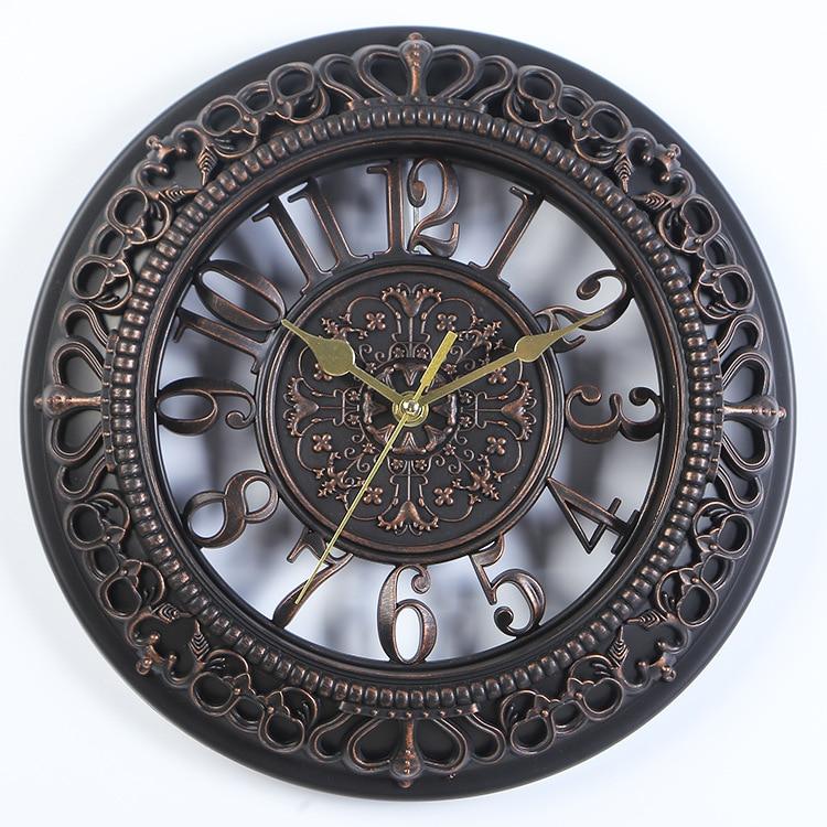 Horloge Murale Vintage Déco Noir - Louise Vintage