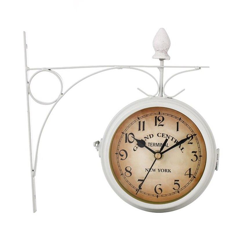 Horloge Murale Vintage New York Blanche - Louise Vintage