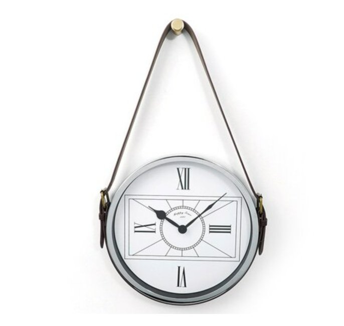 Horloge Murale Vintage Ronde Métal France - Louise Vintage