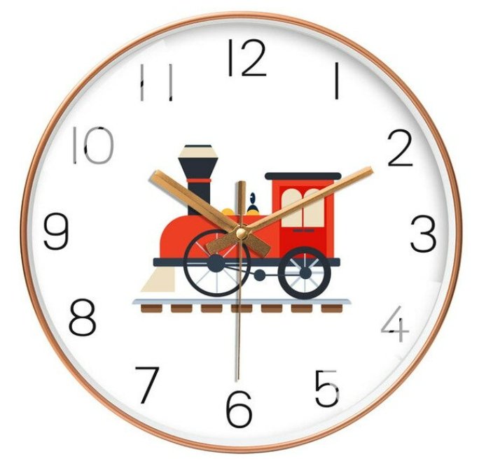 Horloge Murale Vintage Train - Louise Vintage