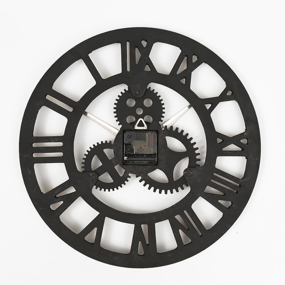 Horloge Murale&lt;br&gt; Industrielle Vintage Or - Louise Vintage