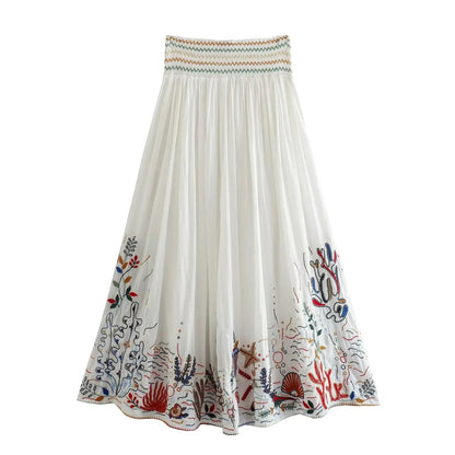 Jupe Imprimé Vintage - Louise Vintage