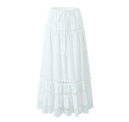 Jupe Longue Dentelle Vintage - Louise Vintage