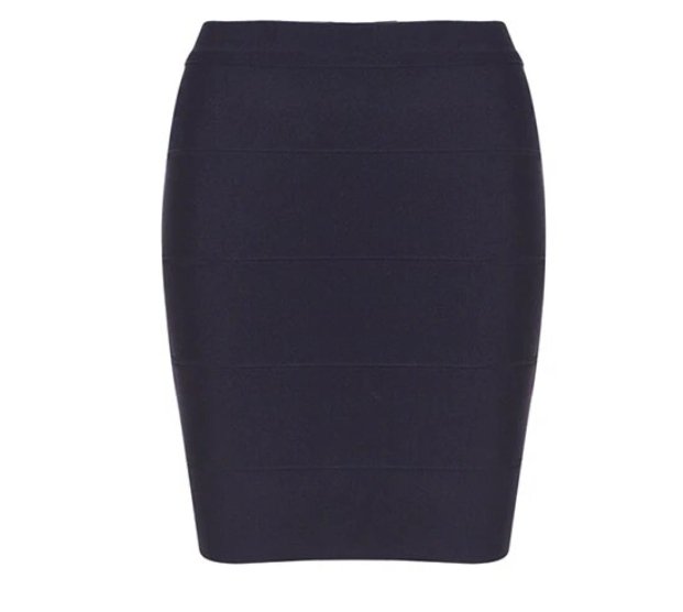 Jupe Vintage Années 60 Moulante Noire - Louise Vintage