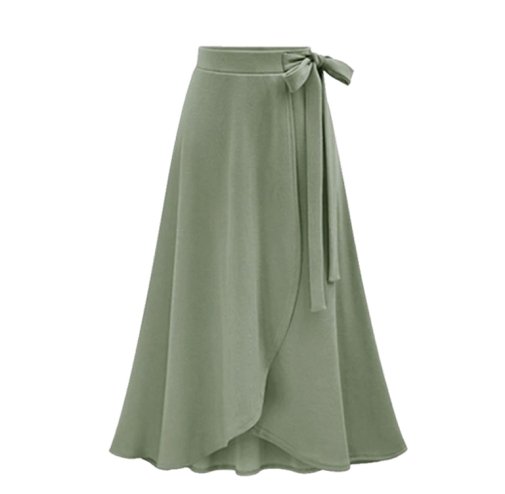 Jupe Vintage Grande Taille Longue Vert - Louise Vintage