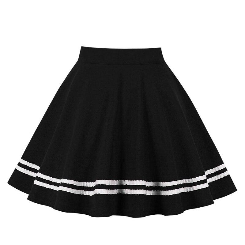 Jupe Vintage Patineuse Noir - Louise Vintage