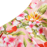 Jupe Vintage Rose Fleurs - Louise Vintage