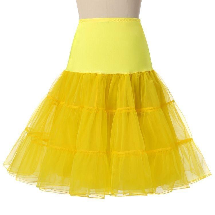 Jupon pour Robe Vintage Jaune - Louise Vintage