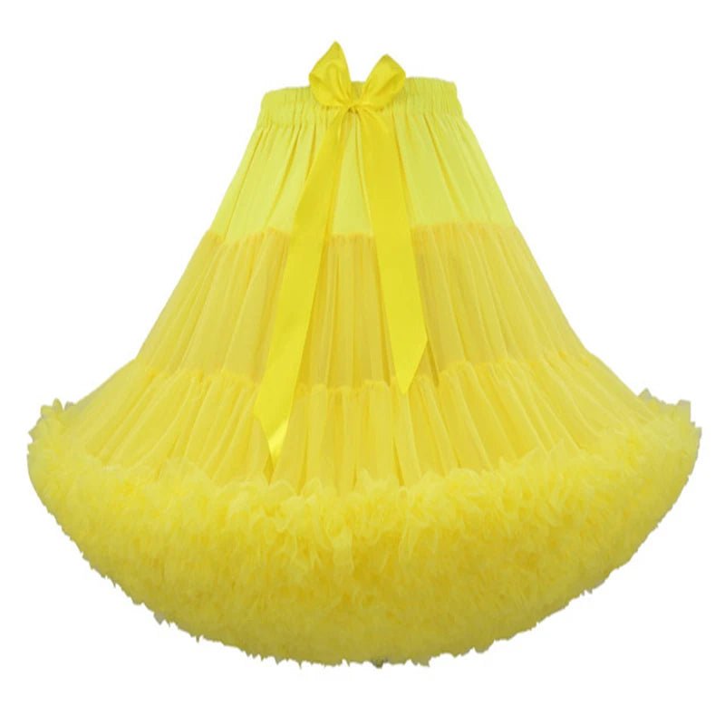 Jupon Sous Robe Vintage Jaune - Louise Vintage