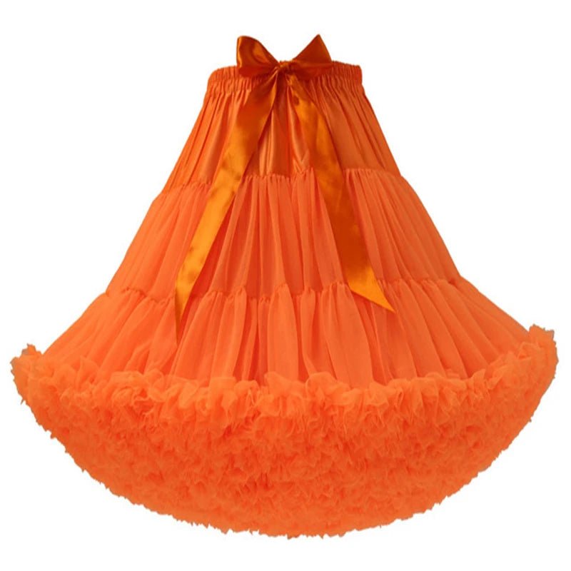 Jupon Sous Robe Vintage Orange - Louise Vintage