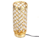 Lampe Abat Jour Verre Vintage Or - Louise Vintage