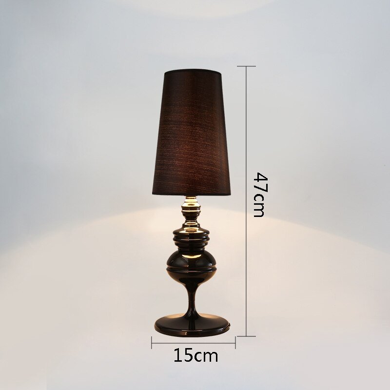 Lampe de Bureau Vintage Année 50 Noir - Louise Vintage