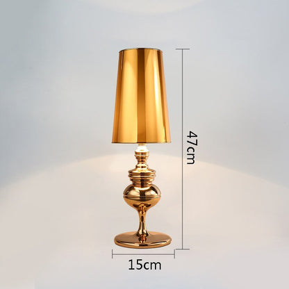 Lampe de Bureau Vintage Année 50 Or - Louise Vintage