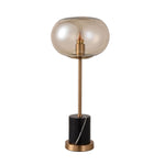 Lampe Globe Verre Vintage Noir - Louise Vintage