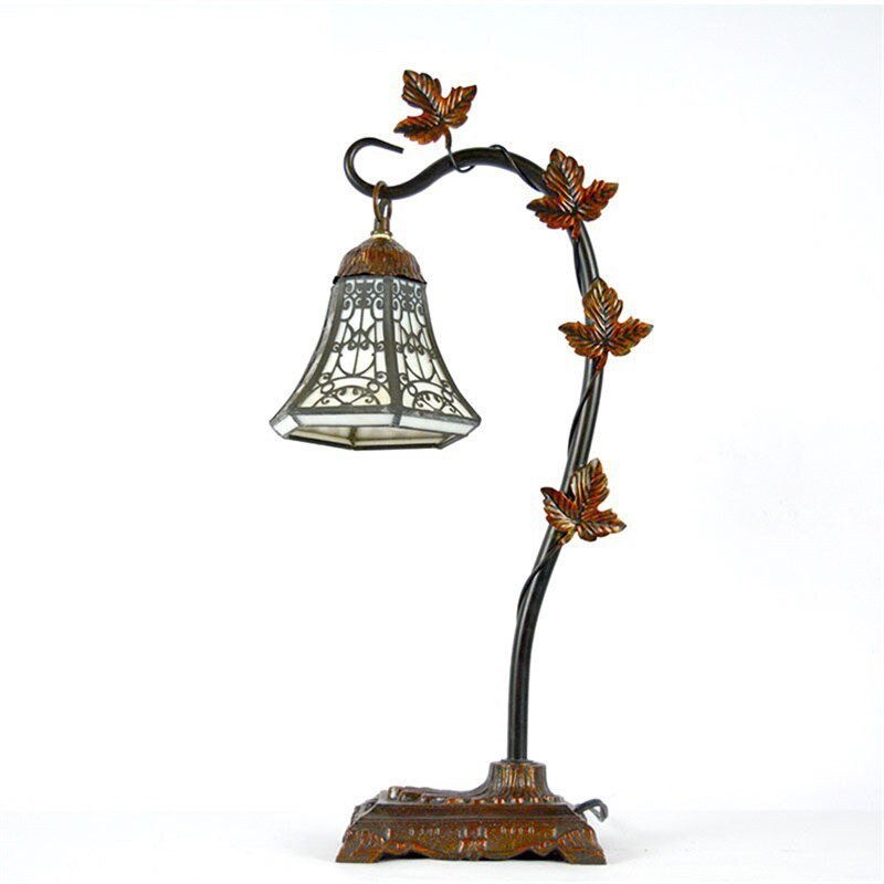Lampe Tiffany Vintage Gris - Louise Vintage