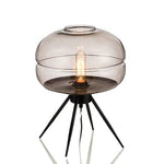 Lampe Verre Vintage Design Noire - Louise Vintage