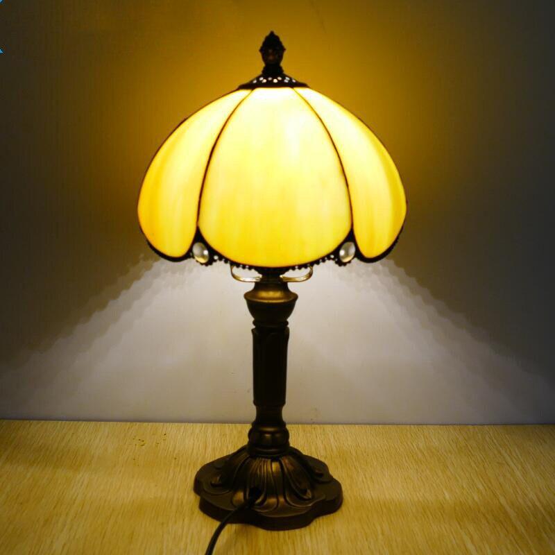 Lampe Vintage Art Déco Jaune - Louise Vintage