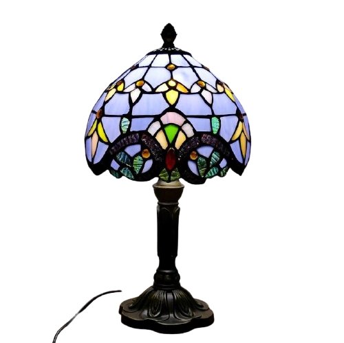 Lampe Vintage Art Déco Violette - Louise Vintage