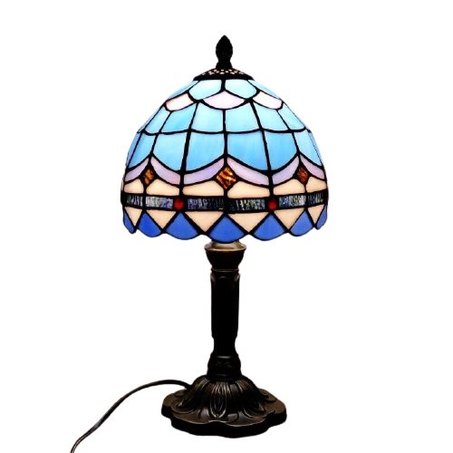 Lampe Vintage Art Déco Vitrail - Louise Vintage